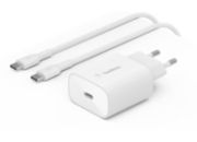 Chargeur secteur BELKIN 25W + cable USB-C vers USB-C