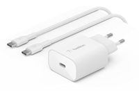 Chargeur secteur BELKIN 25W  + cable USB-C pour samsung et apple