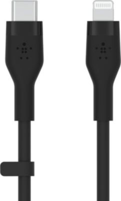 Câble Lightning BELKIN Cbl Silicone USB-C LTG 1M noir Belkin Cb