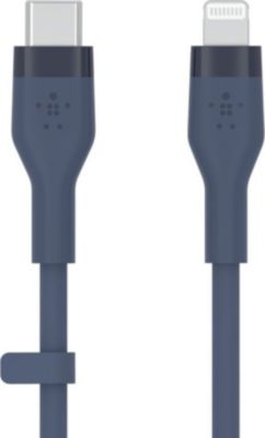 Câble duo BELKIN Cbl Silicone USB-C LTG 1M blue Belkin Cb