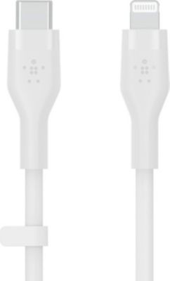 Câble duo BELKIN Cbl Silicone  USB-C LTG 1M blc Belkin Cb