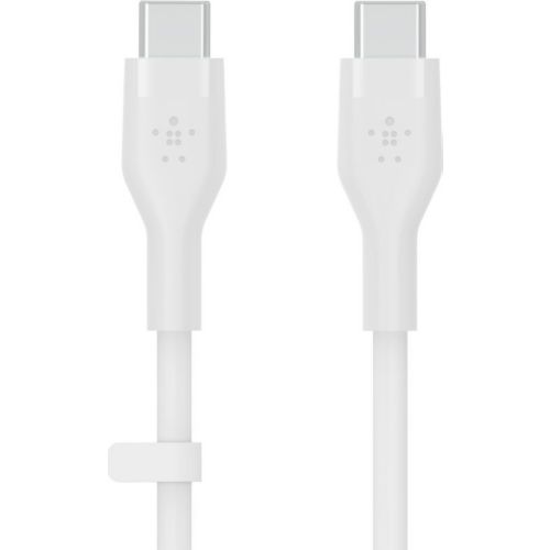 Belkin BoostCharge Flex Câble Silicone USB-C vers Lightning 2m Blanc