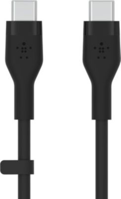 Câble USB BELKIN Cbl Silicone USB-C X2 3M noir Belkin Cbl