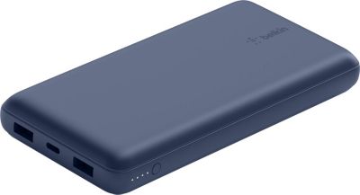 Batterie externe BELKIN Powerbank 20000mAh USB-C + 2x USB Bleu