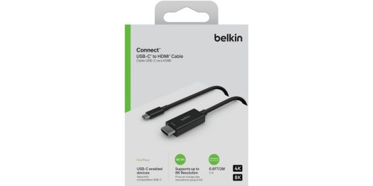 Connecteur BELKIN vers HDMI 2.1 noir 2M