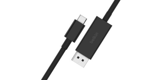 Connecteur BELKIN vers DisplayPort 1.4 noir 2M