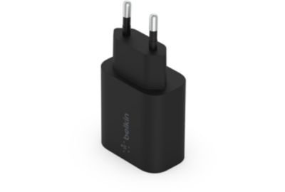 Chargeur secteu BELKIN 25W USB-C pour samsung et apple Noir