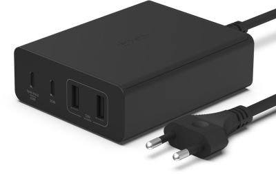 Chargeur secteur Belkin à deux ports USB-C 65W