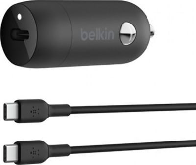 Chargeur allume cigare BELKIN Belkin Pack Chargeur Voiture USB-C 30W a
