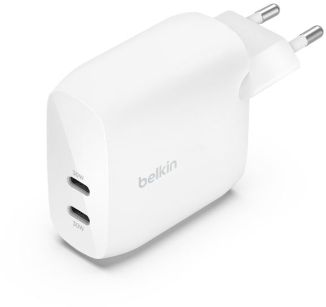 Chargeur secteur BELKIN USB-C 2 X 30W blanc