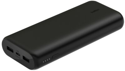 Batterie externe BELKIN 20000 mAh 20W USB-C et USB-A noir