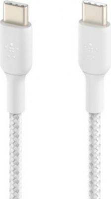 Câble alimentation BELKIN USB-C/USB-C PD 60W 2M Renforcé Pack