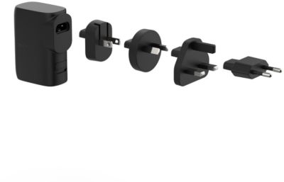Chargeur secteur BELKIN 25W+ adaptateur voyage+powerbank 5000mAh