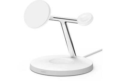 Adaptateur de voyage BELKIN Qi2 Blanc 3 en 1