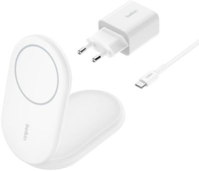 Adaptateur de voyage BELKIN induction 15W blanc