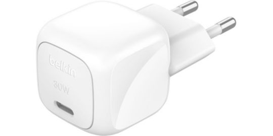 Chargeur secteur BELKIN 30W USB Power Delivery PPS Blanc