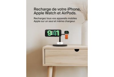 Chargeur induction BELKIN recharge noir