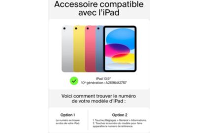 Clavier tablette BELKIN Everyday iPad 10,9" (10e gén.)