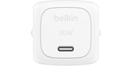 Chargeur secteur BELKIN 30W USB Poxer delivery  PPS Blanc