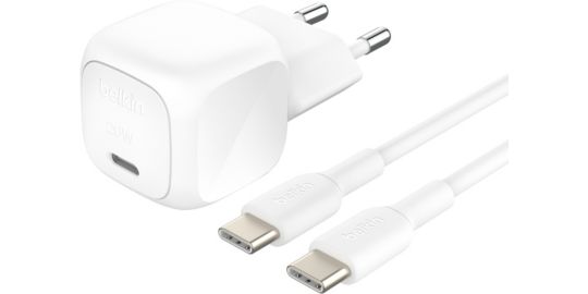Chargeur secteur BELKIN 20W USB-C PPS BLANC
