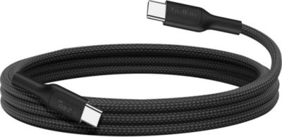 Câble USB BELKIN USB-C vers USB-C 240W 2m Rapide Renforcé