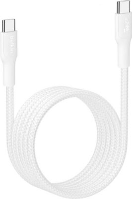 Câble USB BELKIN USB-C vers USB-C 240W 2m Rapide Renforcé