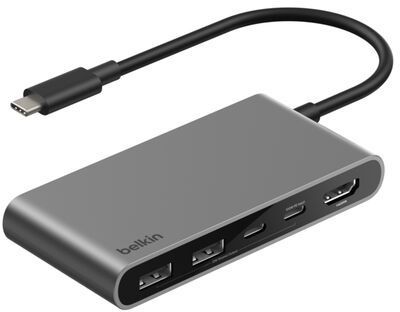 Hub BELKIN 5 en 1 multiport 100W Gris