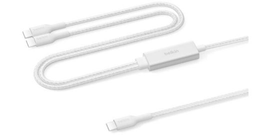 Câble de charge BELKIN 1.5M 140W Blanc