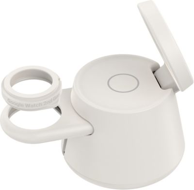 Chargeur induction BELKIN 3 en 1 modulaire 25W Qi2 Blanc