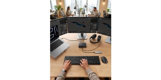 Hub USB C BELKIN 16 en 1 pour 3 écrans 140W