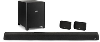 Enceinte 7.1 324W avec caisson de graves actif sasn fil 22HP 2 boomer HDMI  - NOIR