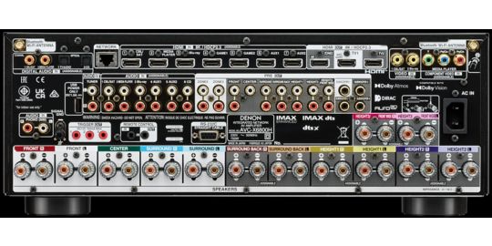 Ampli Home Cinema DENON AVCX6800HBKE2