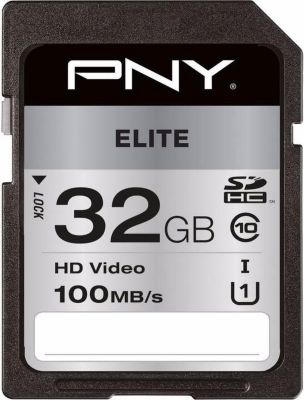 Carte SD PNY PNY Carte mémoire SD 32Go Elite C10 U1