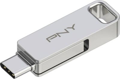 Clé USB PNY USB-A 3.2/USB-C Duo Link 128GB Clé USB