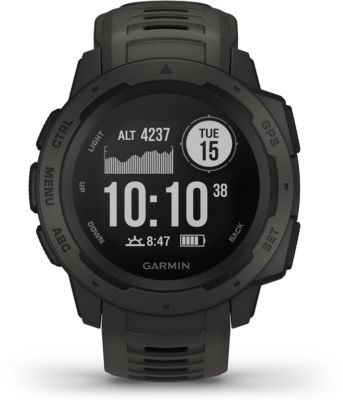 Montre sport GARMIN INSTINCT GRAPHITE Reconditionné Montre sport GARMIN INSTINCT GRAPHITE Reconditionné