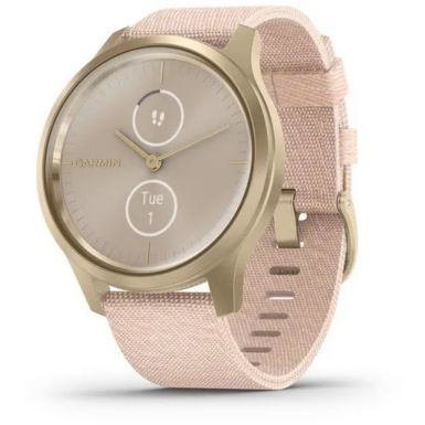 Montre santé GARMIN Vivomove style light gold dust rose