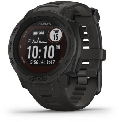 Montre sport GARMIN Instinct Solar Graphite Reconditionné Montre sport GARMIN Instinct Solar Graphite Reconditionné