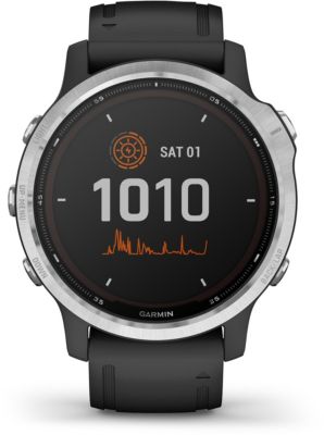 Montre sport GARMIN Fenix 6s Solar Silver/Black Reconditionné