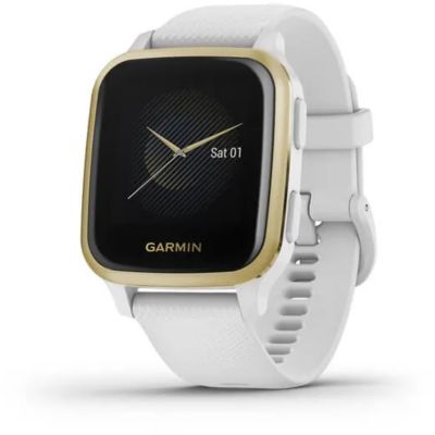 Montre sport GARMIN Venu SQ blanc / Or Reconditionné