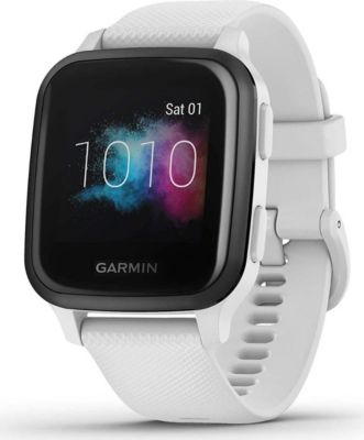 Montre connectée GARMIN Garmin Venu Sq Music - White/Slate - Rec Reconditionné