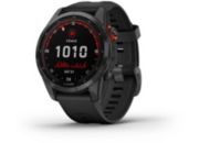 Montre sport GARMIN Fenix 7S solar gray avec bracelet noir