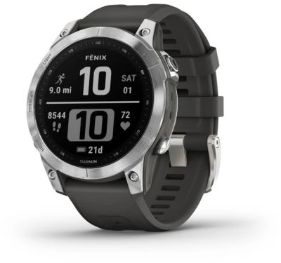 Garmin Fenix 5 Plus Sapphire Titane - Pack Bracelet au meilleur prix !