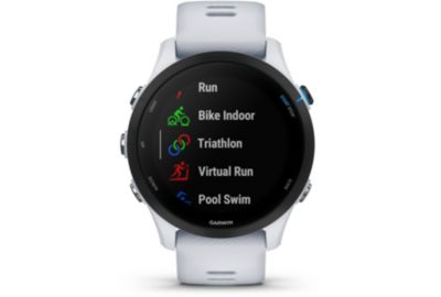 Montre sport GARMIN Forerunner 255 Music Whiitestone