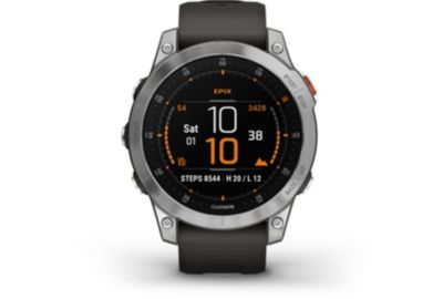 Montre sport GARMIN epix acier silver av