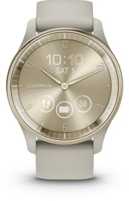 Montre santé GARMIN Vivomove Trend silicone lin