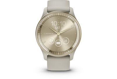 Montre santé GARMIN Vivomove Trend silicone lin