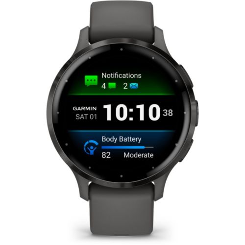 Montre sport GARMIN Venu 3S Black Sesame Slate Boulanger