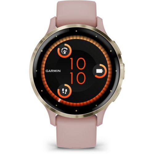 Montre sport GARMIN Venu 3S pink Dawn Peach Gold Boulanger