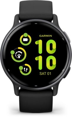 Montre connectée Garmin Vivoactive 5, Metallic Blue avec bracelet