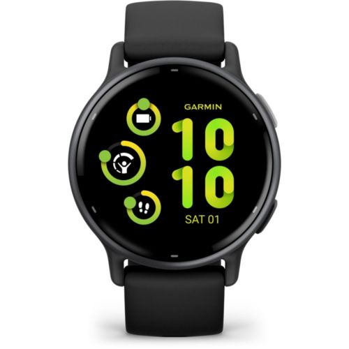 Montre sport GARMIN Vivoactive 5 gray bracelet noir